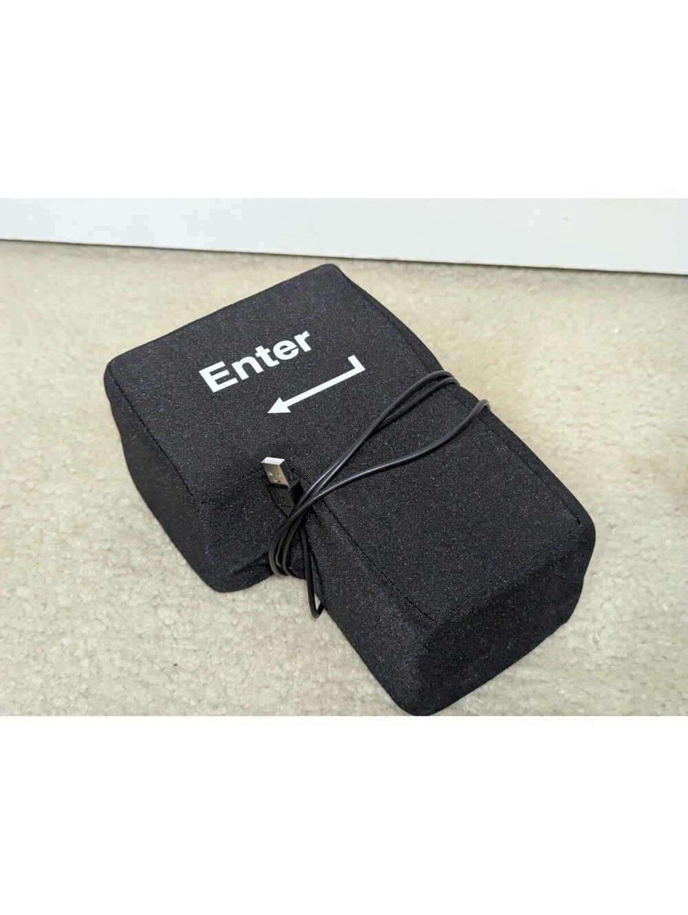Giant USB Enter Stress Relief Key